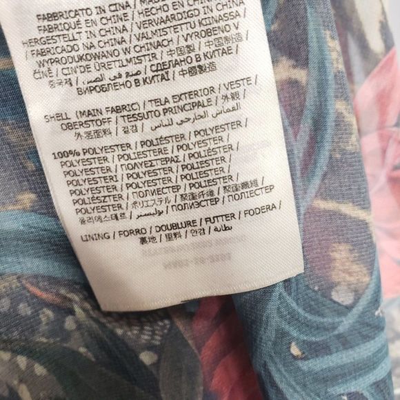 Guess Maxi Floral and Cheetah Print Dress Size Small - Picture 15 of 15